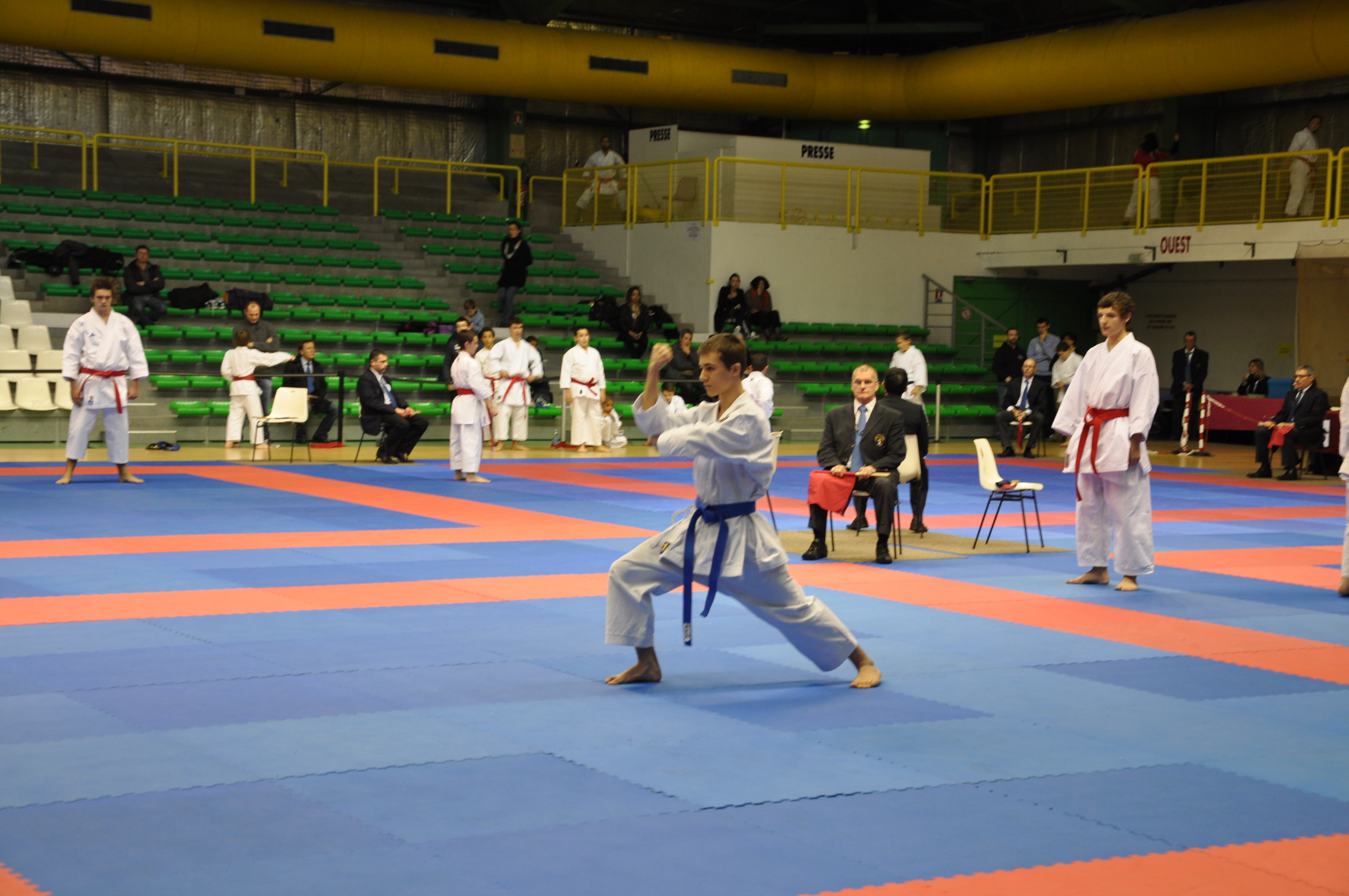 moi lors d'une competition