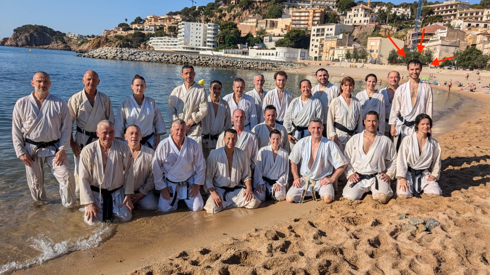 groupe du stage de lio en 2024